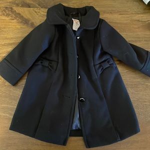 Toddler girl pea coat, size 6-9 month